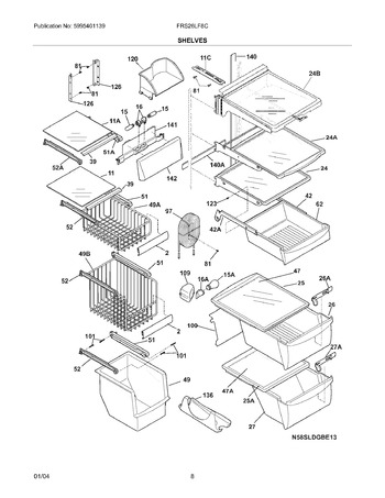 Diagram for FRS26LF8CS0