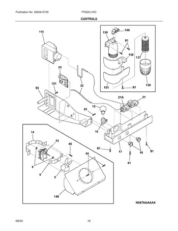 Diagram for FRS26LH5DW0