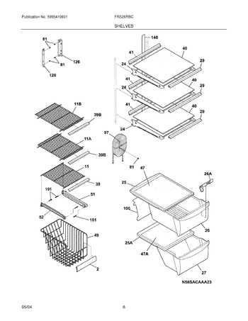 Diagram for FRS26RBCW4