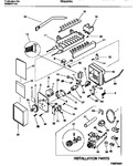 Diagram for 10 - Ice Maker  & Installation Component