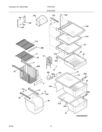 Diagram for FRSHT5EFB3