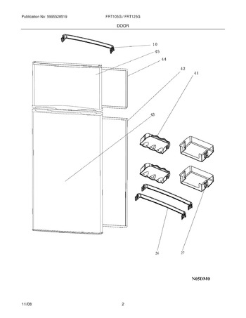 Diagram for FRT125GW0