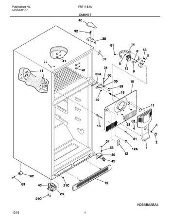 Diagram for FRT17B3AW4