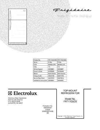 Diagram for FRT17G5CSBB