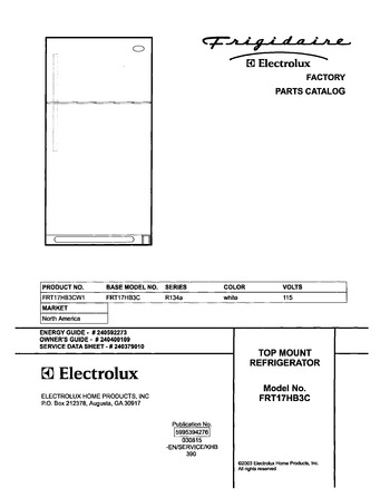 Diagram for FRT17HB3CW1