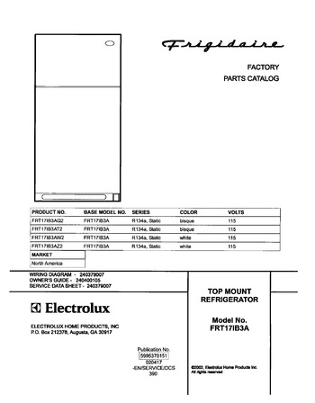 Diagram for FRT17IB3AW2