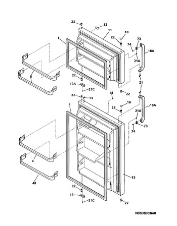 Diagram for FRT18B1BW0