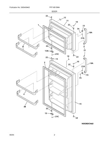 Diagram for FRT18B1BW4