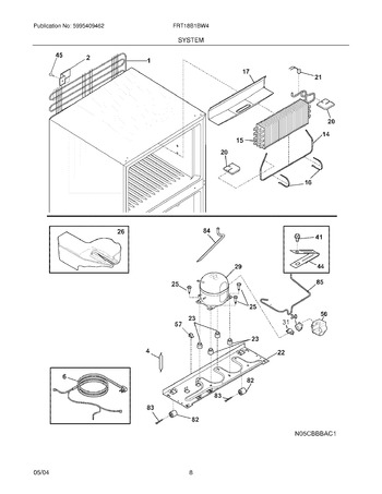 Diagram for FRT18B1BW4