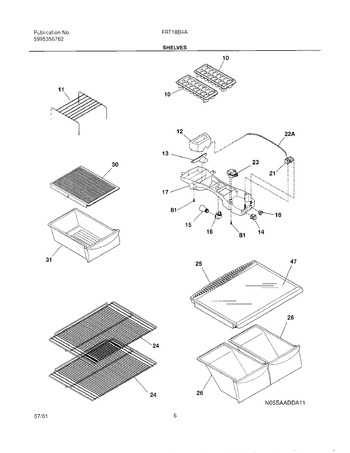 Diagram for FRT18B4AW2