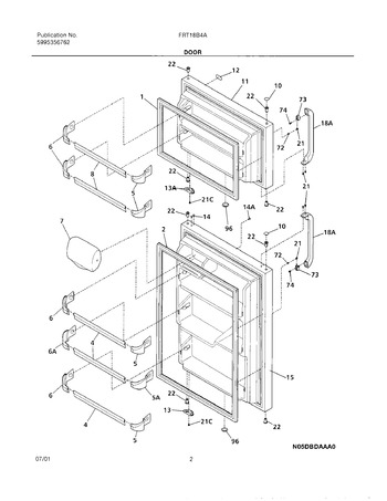 Diagram for FRT18B4AW2