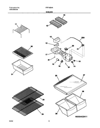 Diagram for FRT18B4AW4