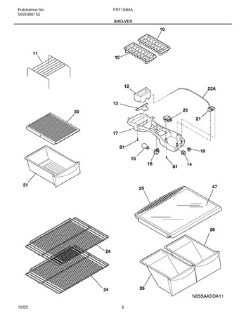 Diagram for FRT18B4AW8