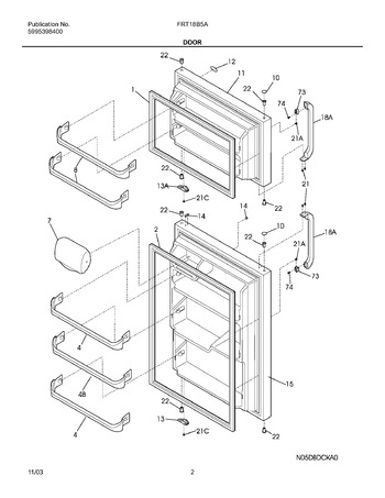 Diagram for FRT18B5AW9