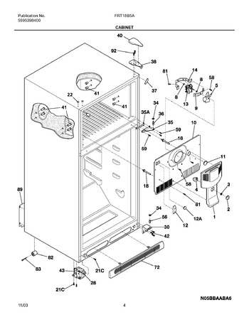 Diagram for FRT18B5AW9