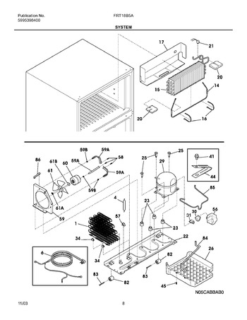 Diagram for FRT18B5AW9