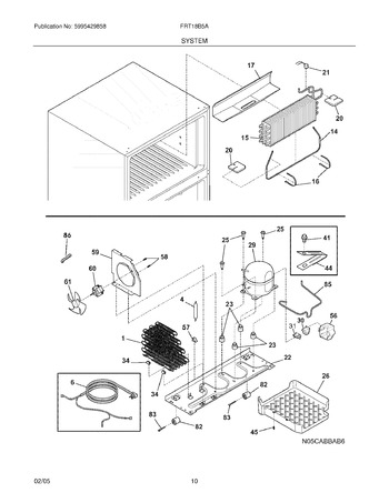 Diagram for FRT18B5AQC