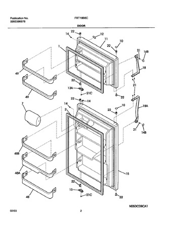 Diagram for FRT18B6CW1