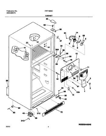 Diagram for FRT18B6CW1