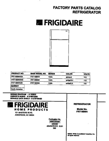 Diagram for FRT18BNHD0