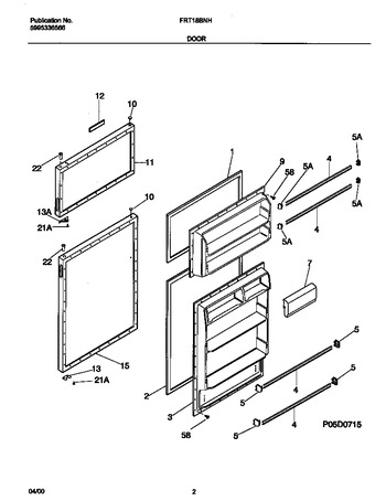 Diagram for FRT18BNHD0