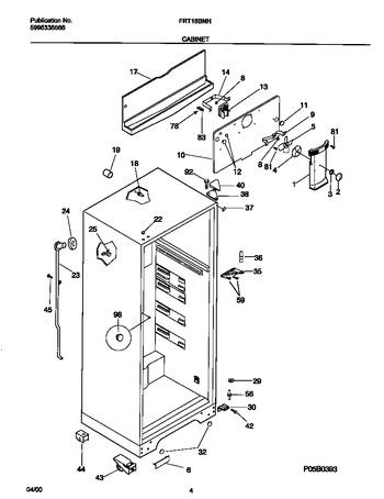 Diagram for FRT18BNHD0