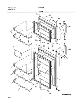 Diagram for FRT18C5AW4