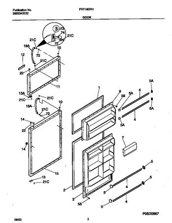 Diagram for FRT18DRHW1