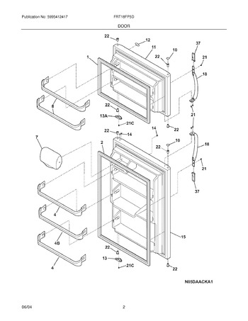 Diagram for FRT18FP5DW0