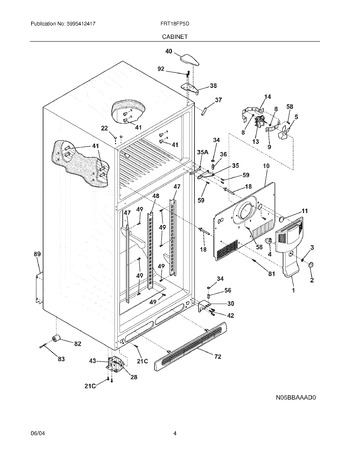 Diagram for FRT18FP5DW0