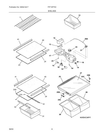 Diagram for FRT18FP5DW0