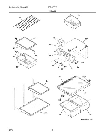 Diagram for FRT18FR7EB4