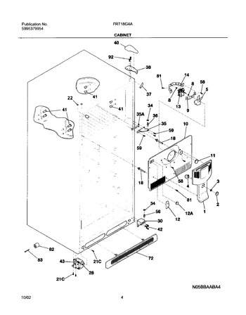 Diagram for FRT18G4AQA