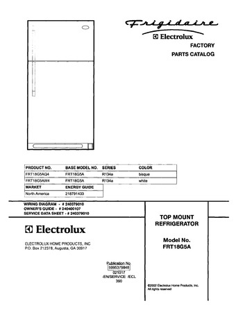 Diagram for FRT18G5AW4