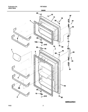 Diagram for FRT18G5AW4