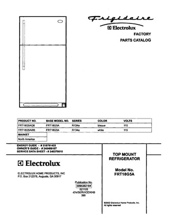 Diagram for FRT18G5AW6