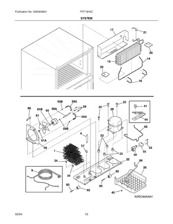 Diagram for FRT18H6CW3