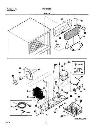 Diagram for FRT18H6CSK0