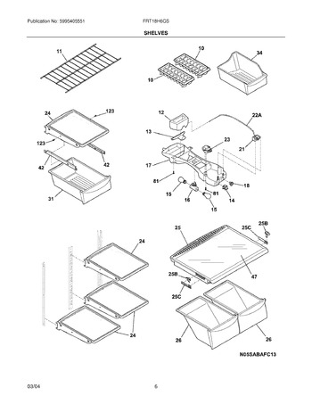 Diagram for FRT18H6CSK4