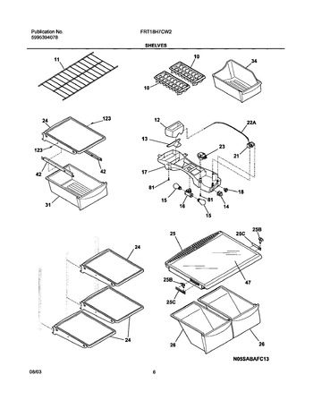 Diagram for FRT18H7CW2