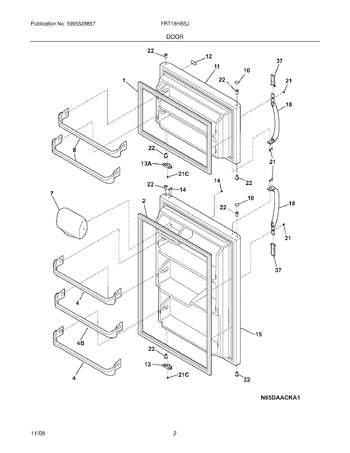 Diagram for FRT18HB5JZ4