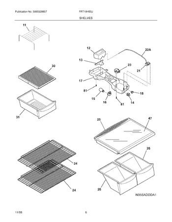 Diagram for FRT18HB5JZ4