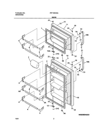 Diagram for FRT18HC5AQ0