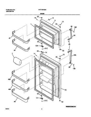 Diagram for FRT18HS6AB1