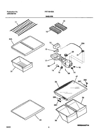 Diagram for FRT18HS6AB1