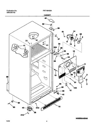 Diagram for FRT18HS6AQ6