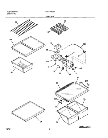 Diagram for FRT18HS6AQ6