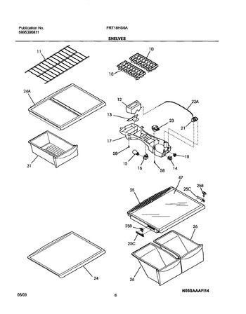 Diagram for FRT18HS6AW8