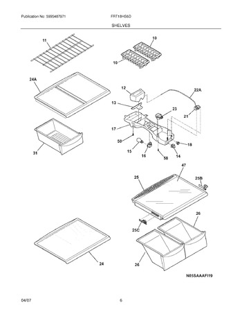 Diagram for FRT18HS6DWB