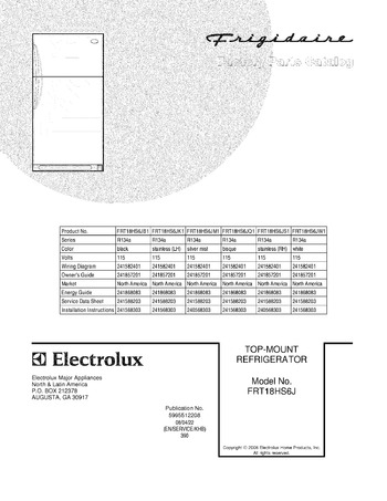 Diagram for FRT18HS6JW1